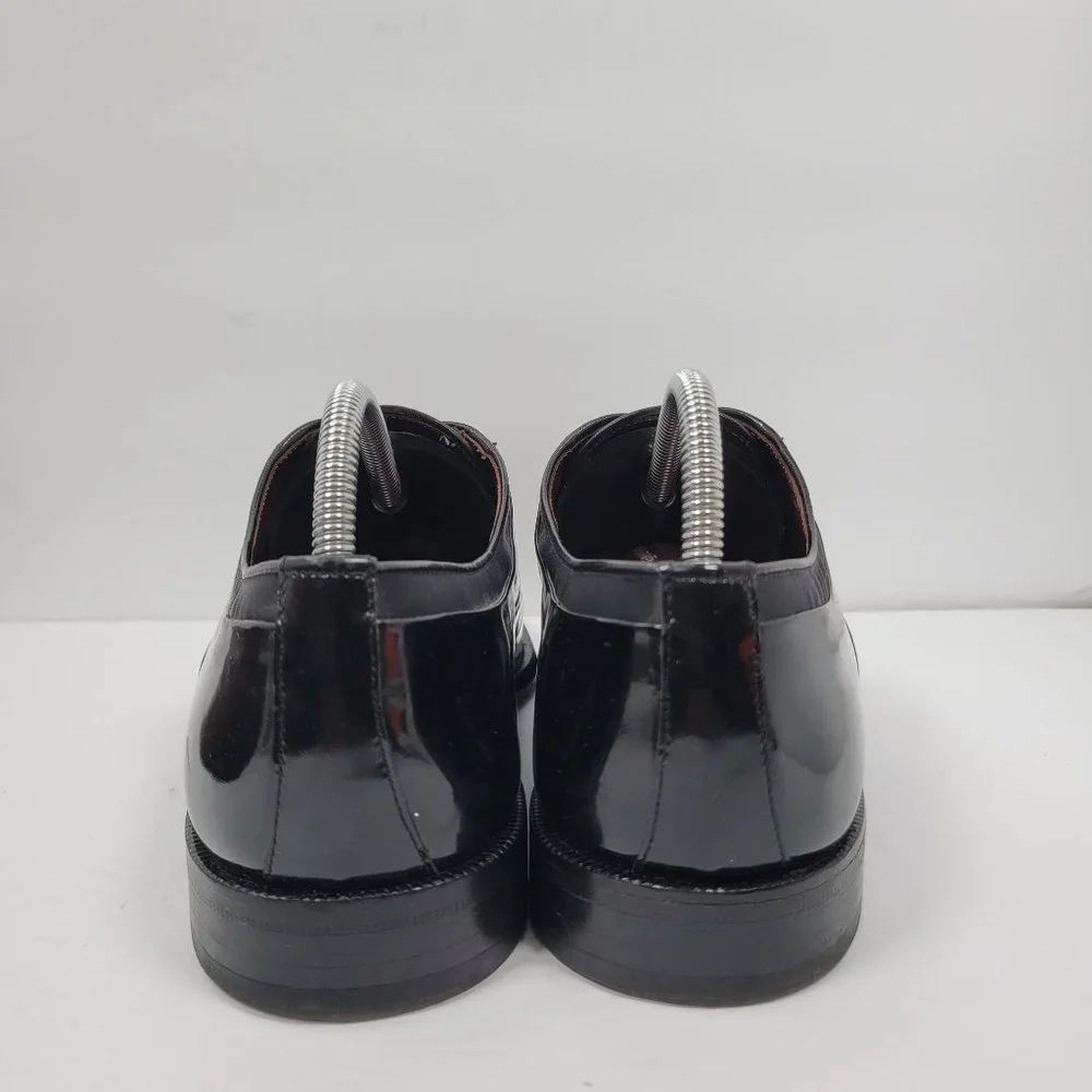 Sandro Moscoloni Crown Derby Oxfords Men's Black Leather Shoes US Size 11